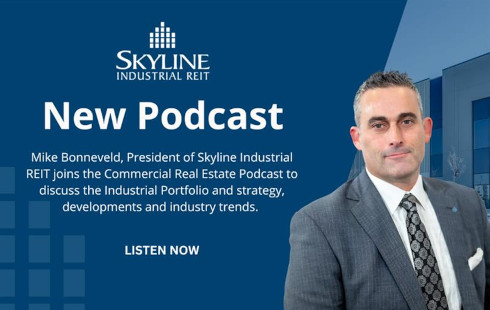 Mike Bonneveld, President, Skyline Industrial REIT, Featured on Commercial Real Estate Podcast