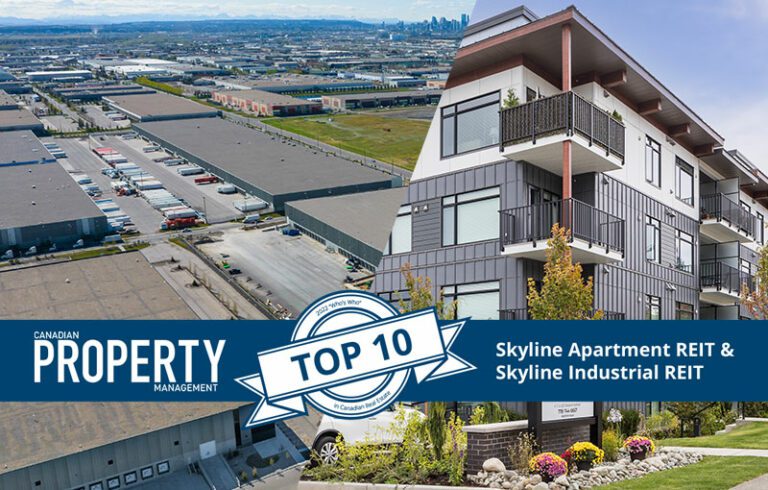 Skyline Apartment REIT & Skyline Industrial REIT Make Top 10 in Canadian Real Estate