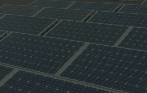 Array of solar panels